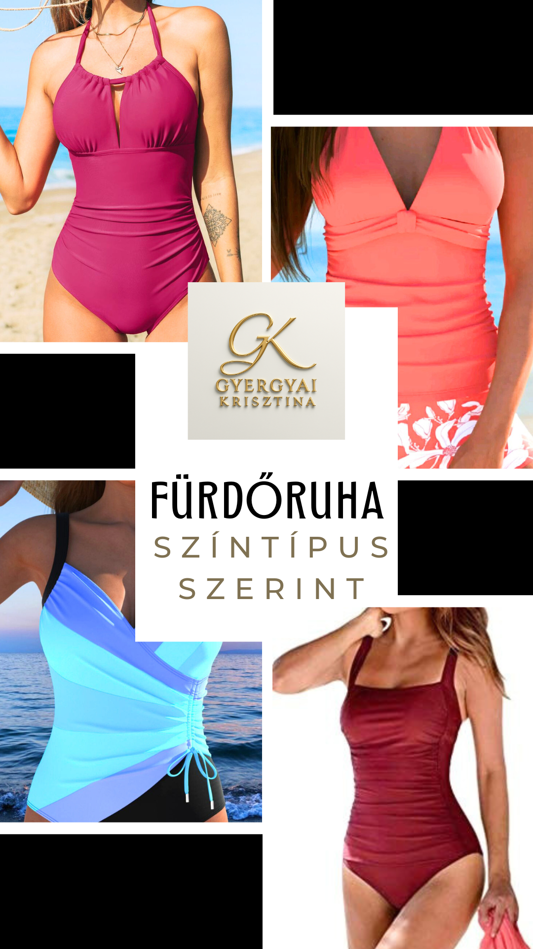 Fürdőruha színtípusok szerint. Kattints a képre!