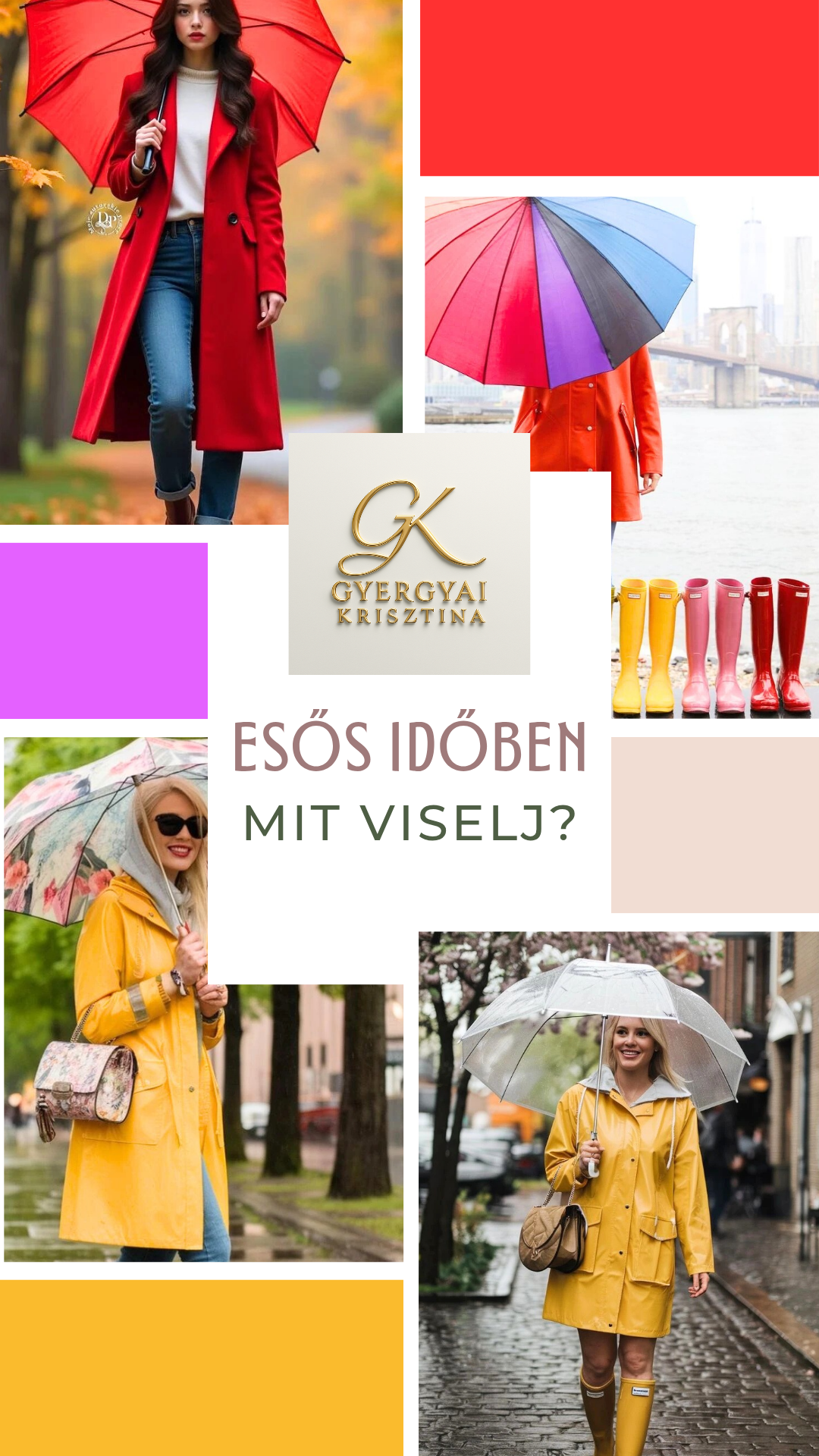 Mit viselj esős időben? Kattints a képre!