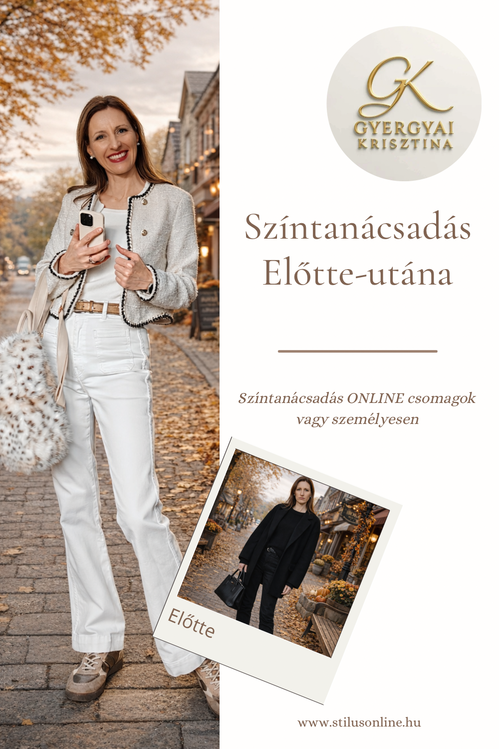 ONLINE színtípus tanácsadás csomagok