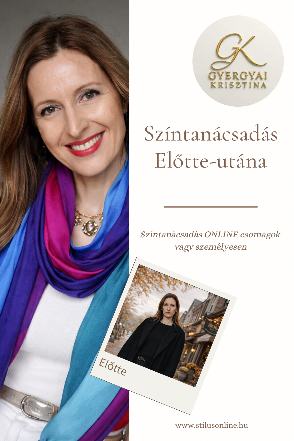 Gyergyai Krisztina, szín-és stílustanácsadó